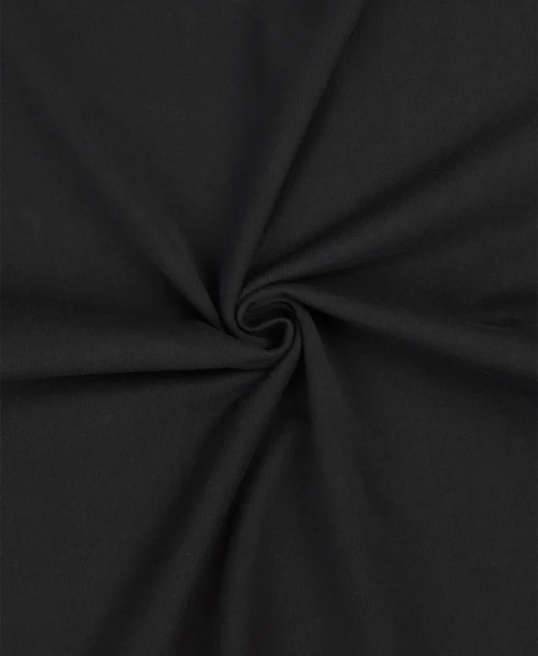 Lightweight T-Shirt - Solid Black - Image 4